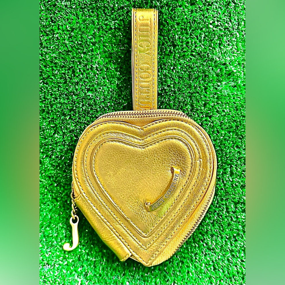 Gold Juicy Couture Heart Purse - Extremely Rare!